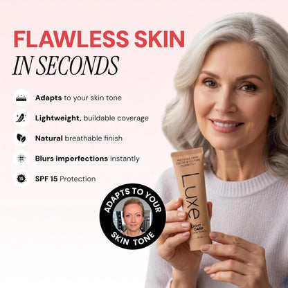 Luxe Color Changing Foundation – Medium Luxe Cosmetics
