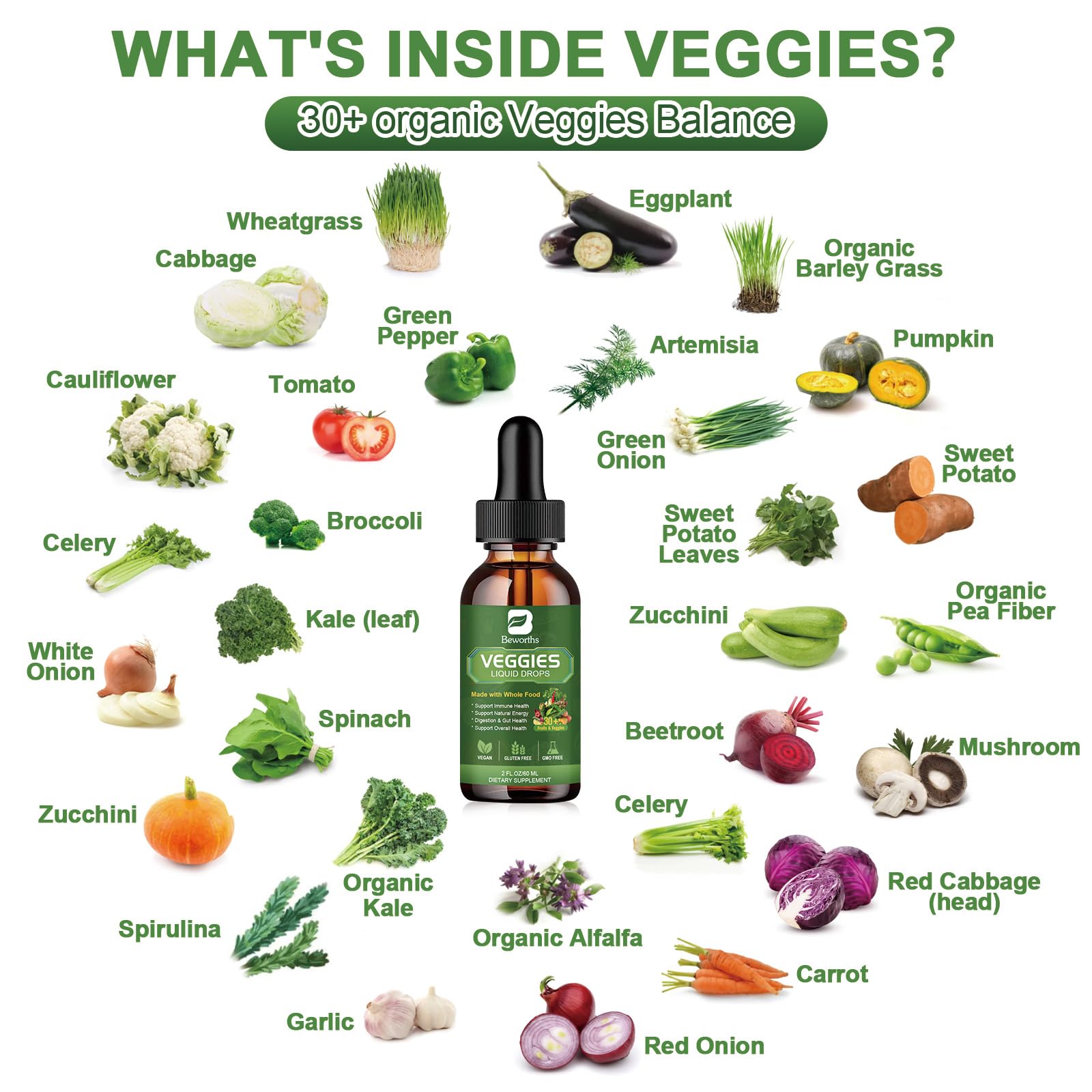 B BEWORTHS Fruits and Veggies Supplement - Balance of Natural Fruit and Vegetable B BEWORTHS buy australia supplements