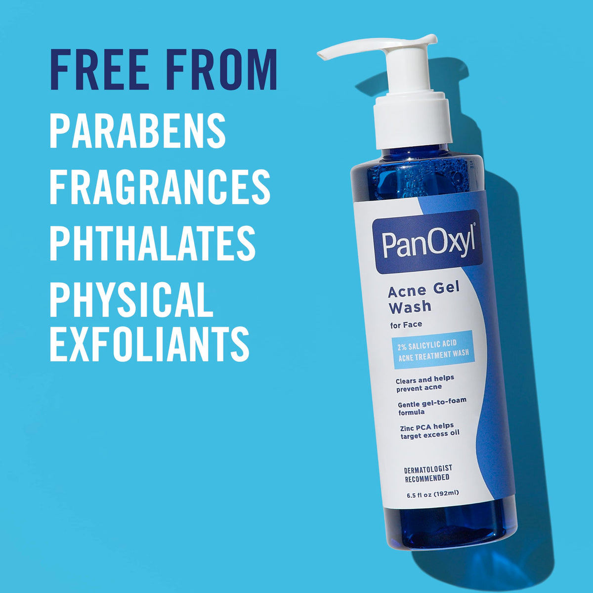 PanOxyl Acne Gel Wash, 2% Salicylic Acid, For Face, 6.5 fl oz PanOxyl