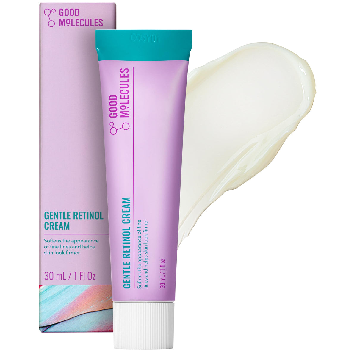 Good Molecules Gentle Retinol Cream, Retinol Night Cream for Face, 1 fl oz Good Molecules