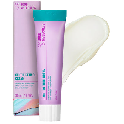Good Molecules Gentle Retinol Cream, Retinol Night Cream for Face, 1 fl oz Good Molecules