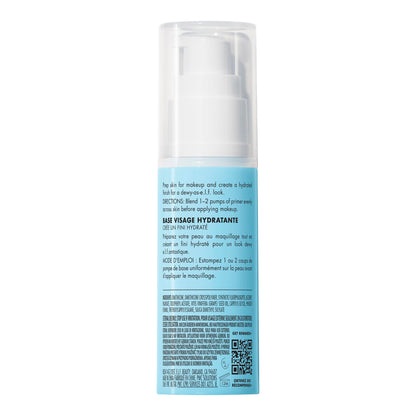 e.l.f. Hydrating Face Primer, Moisturizing Makeup Base, Smooths Pores & Fine Lines, Long-Lasting Wear, Preps Skin for Foundation Application, Large e.l.f.