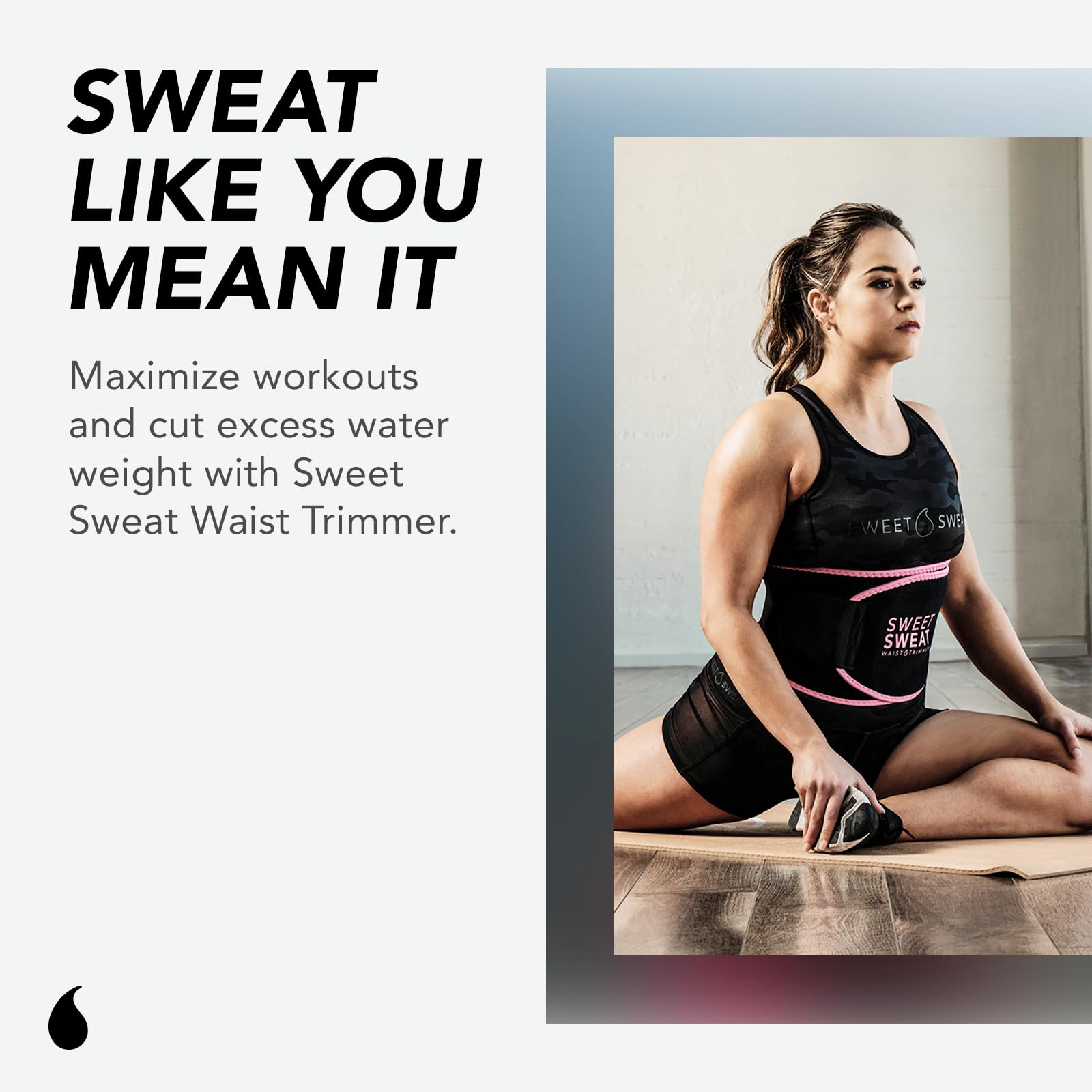 Sports Research Sweet Sweat Waist Trimmer Get More from Your Workout - Medium Sports Research buy australia supplements