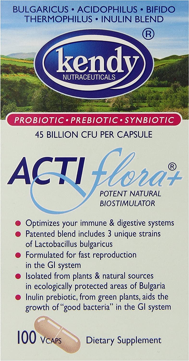 Kendy USA, Actiflora+, Potent Natural Biostimulator, 100 Veggie Caps Kendy buy australia supplements