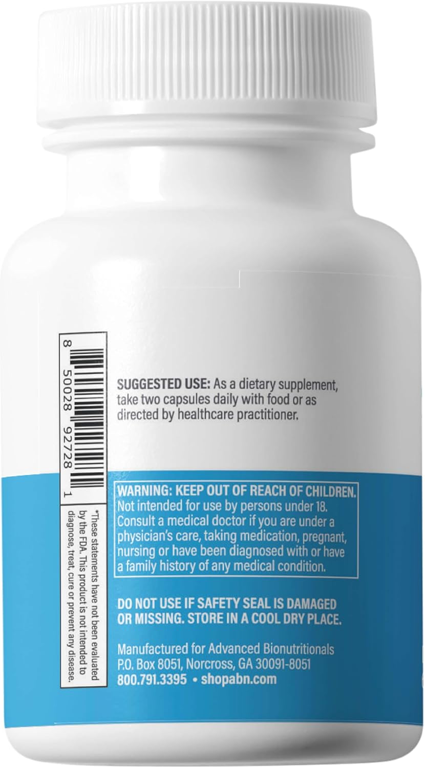 Advanced Bionutritionals – Advanced Mitochondrial Formula Support Supplement, Healthy Aging, Repair, Energy Optimizer with CoQ10, PQQ, Alpha Lipoic Acid, Gluten Free, Vegan, Non GMO (60 Tablets)