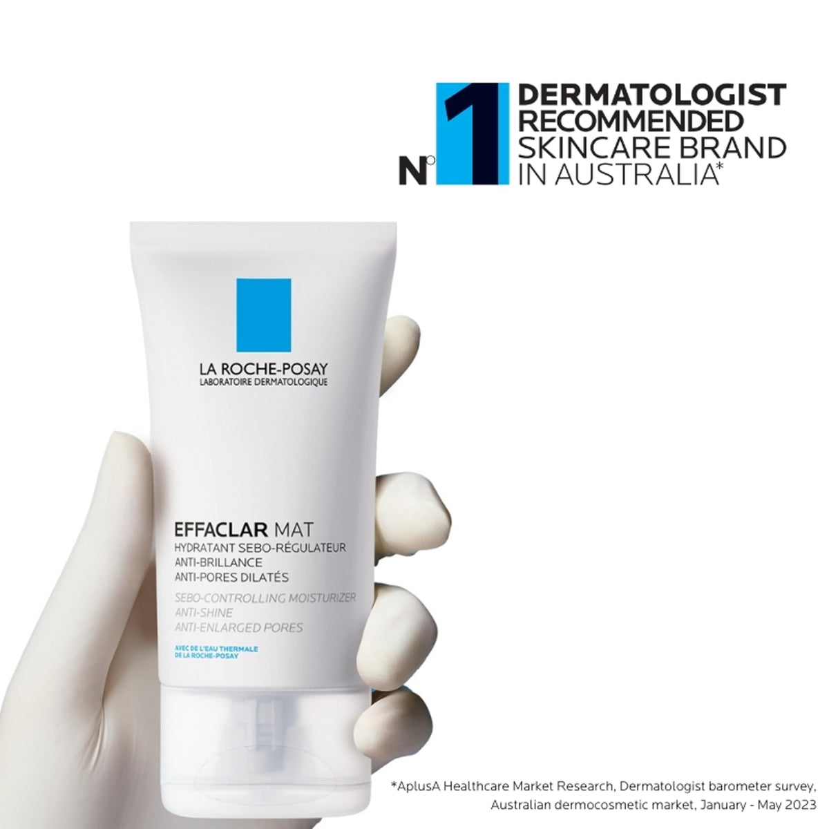 La Roche-Posay Effaclar Mat Oil Free Face Moisturizer for Oily Skin 1.4oz La Roche-Posay