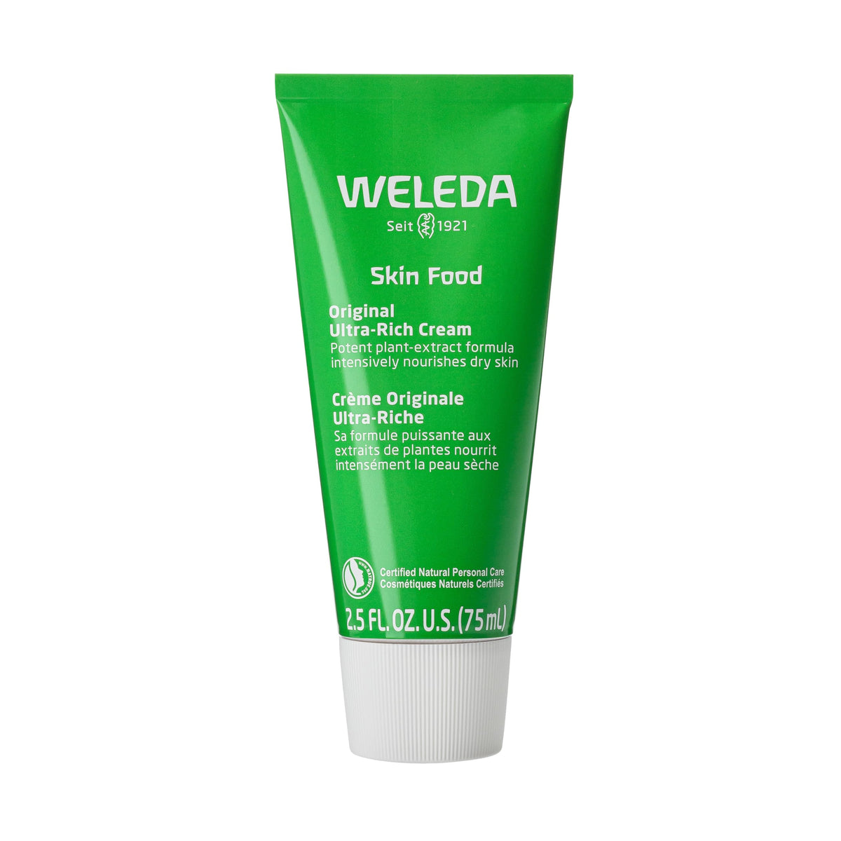 Weleda Skin Food Original Ultra-Rich Body Cream 2.5 Fluid Ounce, Plant Rich Hydrating Moisturizer with Pansy, Chamomile and Calendula Weleda
