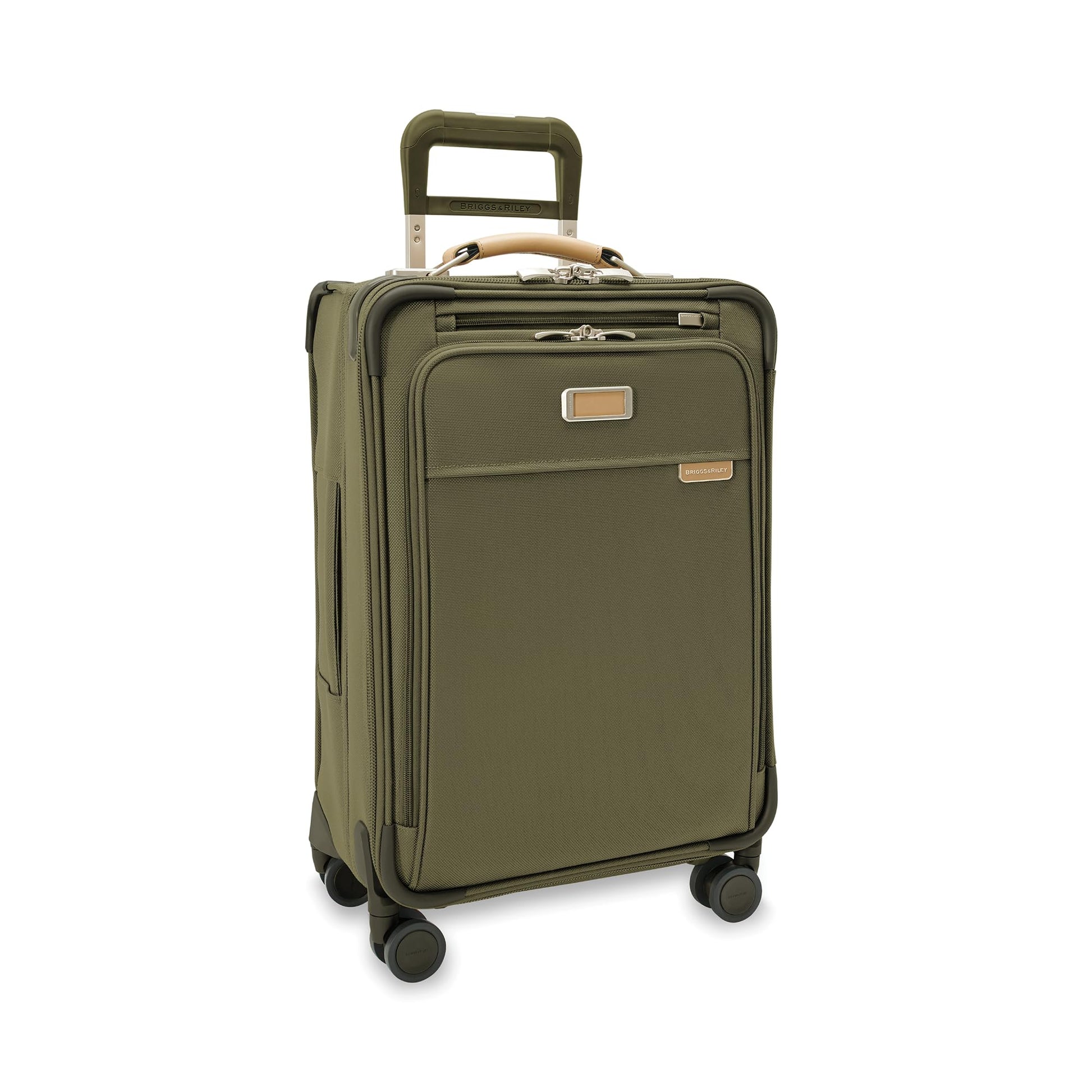 Briggs & Riley Essential 22" Carry On Expandable Spinner - Luggage for Travel, Suitcases with Wheels, Softside Rolling Bag for Men & Women, Self-Repairing Zipper - Baseline Collection, Black Gsupps Australia