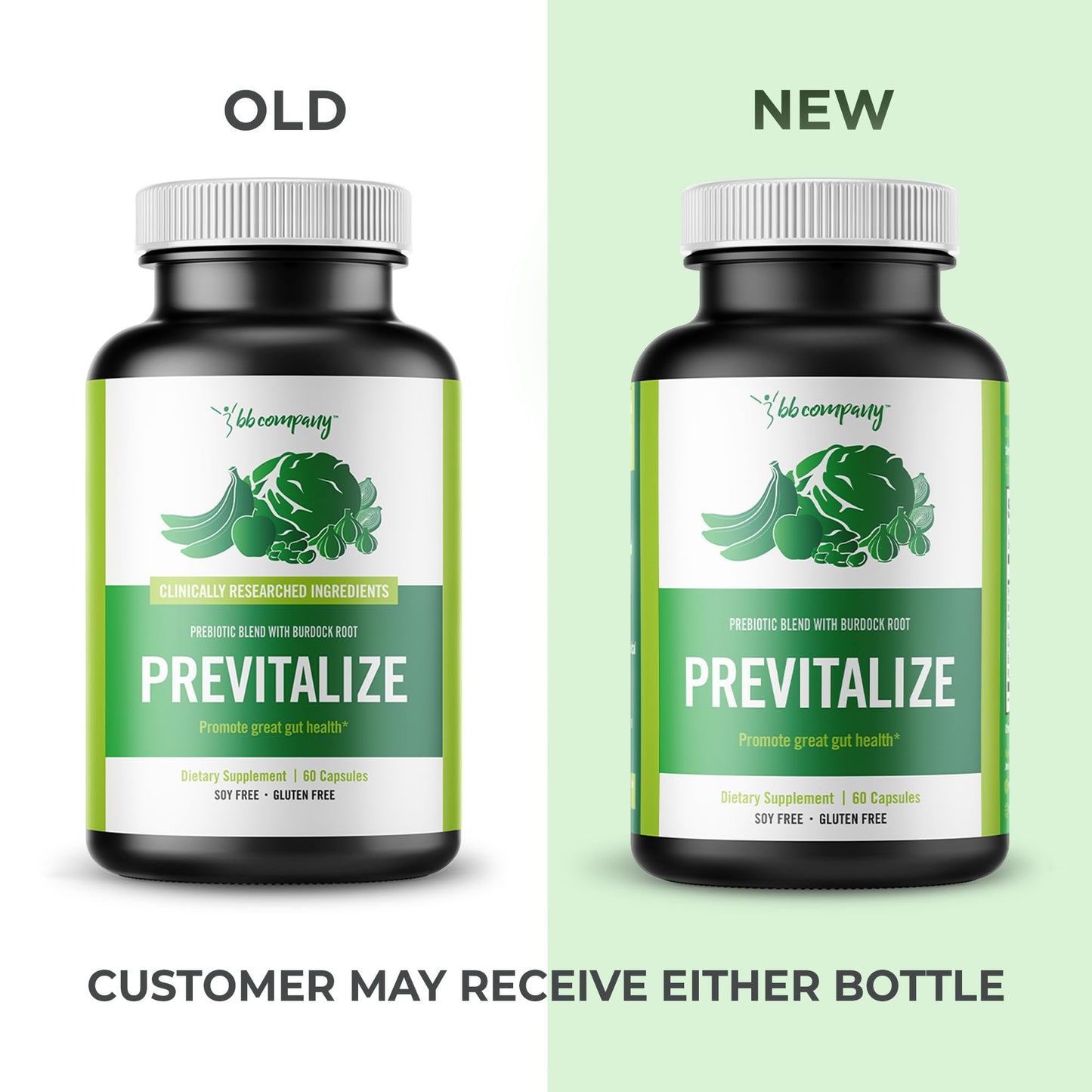 BB Company Previtalize | Prebiotics for Women, Prebiotic Fiber for Gut Health, Digestive Health | Food for Good Probiotics BB Company