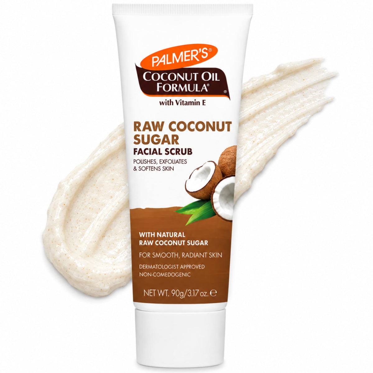 Palmer's Coconut Sugar Facial Scrub Exfoliator with Chamomile (3.17 Oz) Palmer's