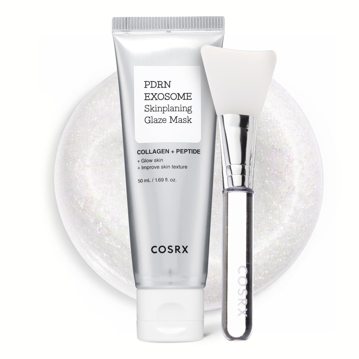 COSRX PDRN Exosome Overnight Face Mask, Korean Glass Skin Glow, 1.69 fl oz COSRX