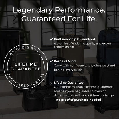 Briggs & Riley Medium Expandable Briefcase - Laptop Bag for Work & Travel, Briefs for Men & Women, Includes Shoulder Strap, Self-Repairing Zippers, Fits up to 15" Computer - HTA Collection, Black Gsupps Australia