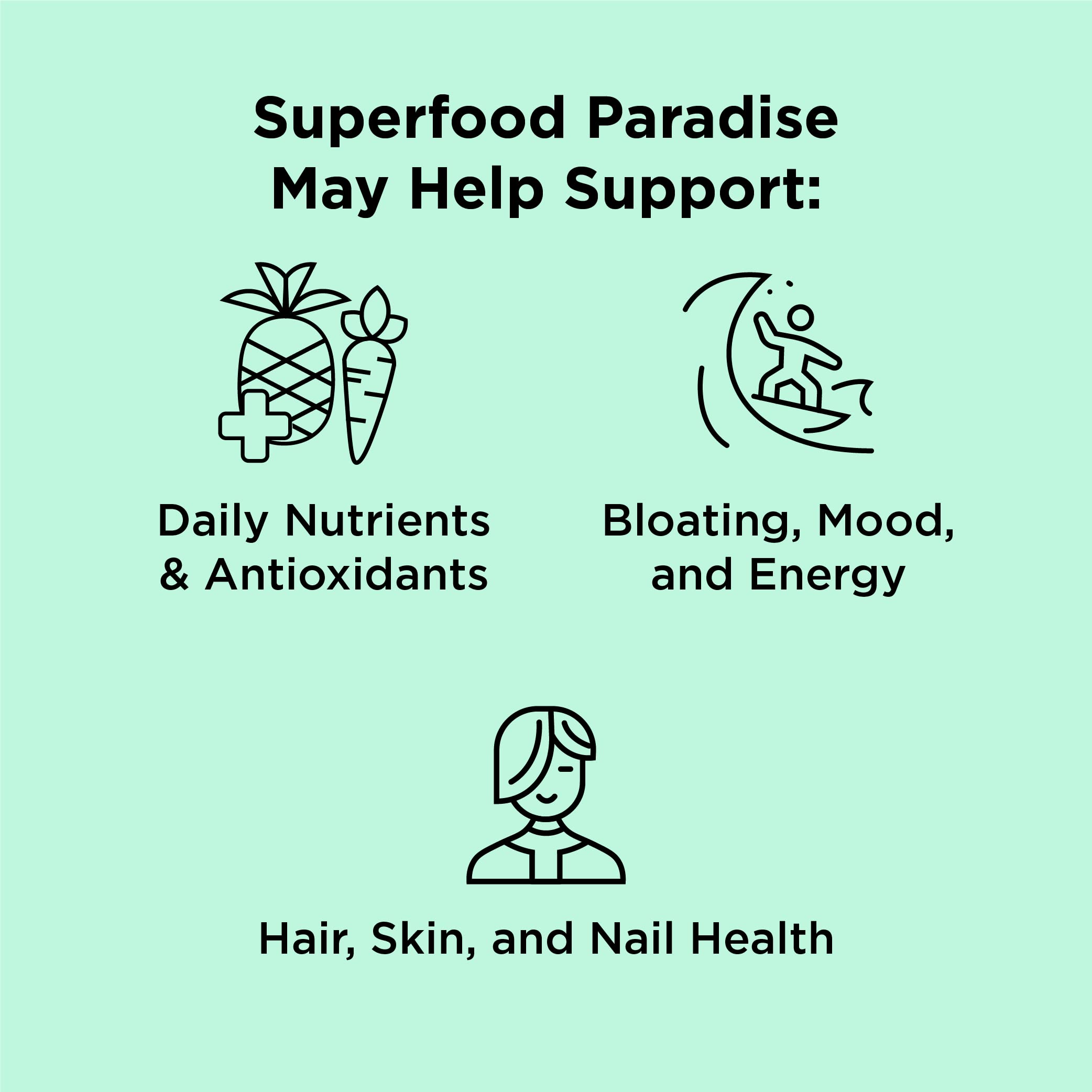 nbpure Earthy Andy Superfood Paradise, Mango Pineapple, 30 Servings nbpure buy australia supplements