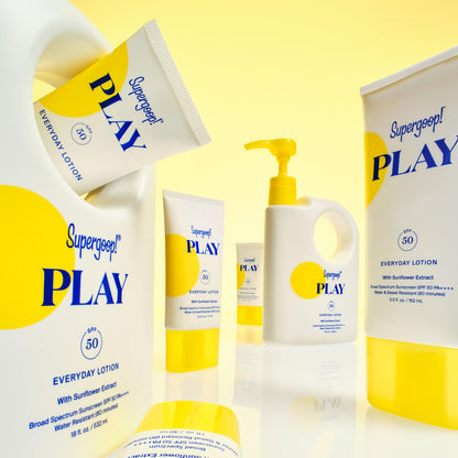 Supergoop! PLAY Everyday Sunscreen Lotion SPF 50 for Face & Body, 18oz Supergoop!