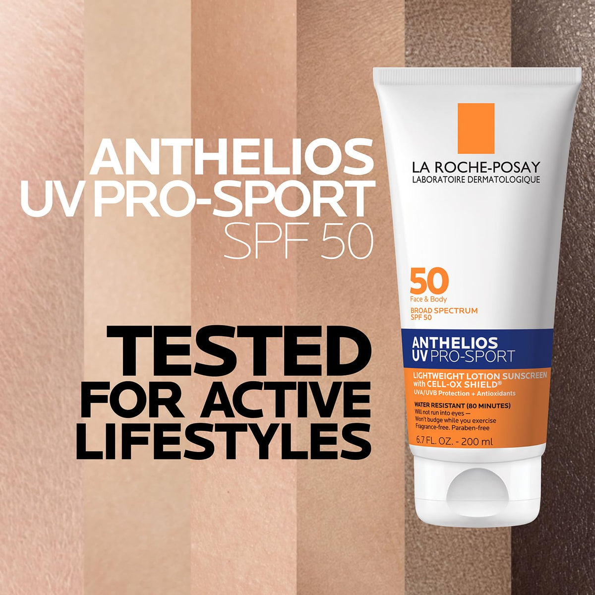 La Roche-Posay Anthelios UV Pro-Sport SPF 50 Face & Body Sunscreen 6.7oz La Roche-Posay
