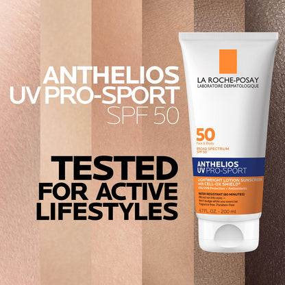 La Roche-Posay Anthelios UV Pro-Sport SPF 50 Face & Body Sunscreen 6.7oz La Roche-Posay