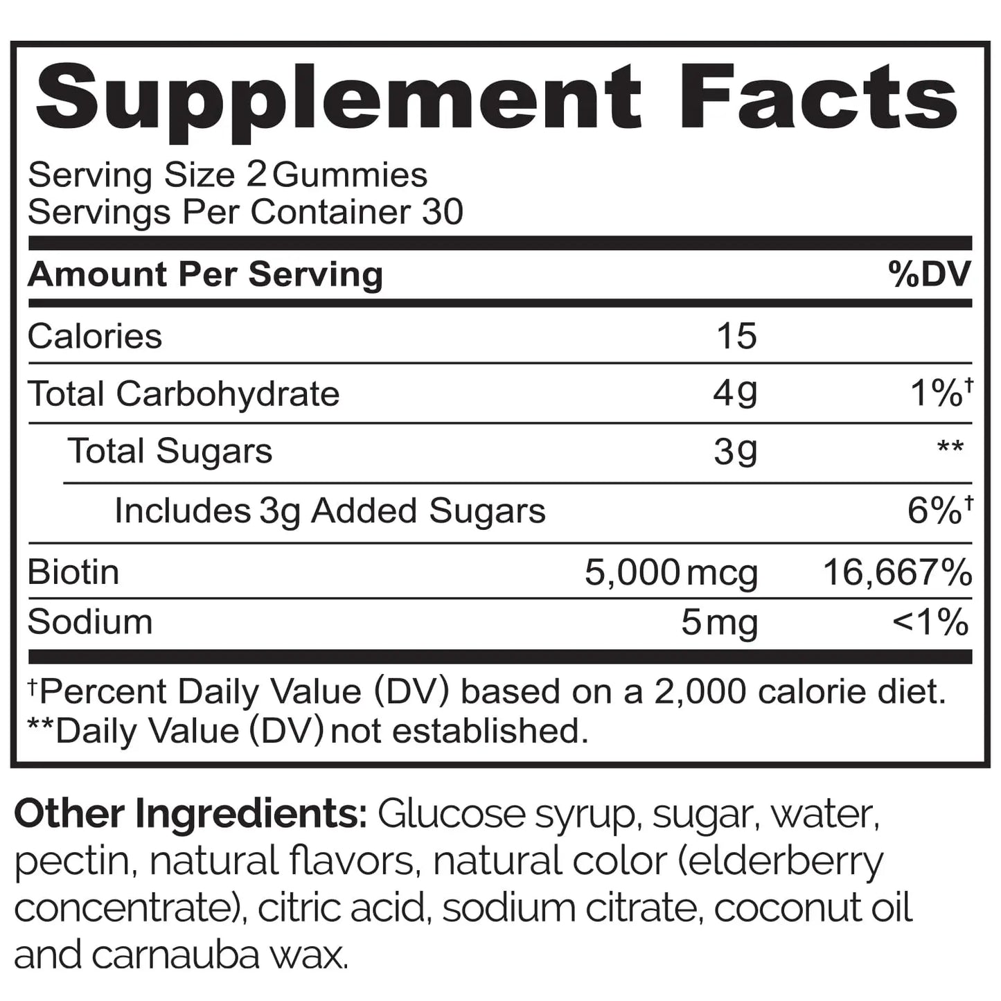 NATURELO Biotin Gummies - Supports Healthy Hair, Skin & Nails - High Potency 2500 mcg - Non GMO, Gluten Free - 60 Gummies NATURELO