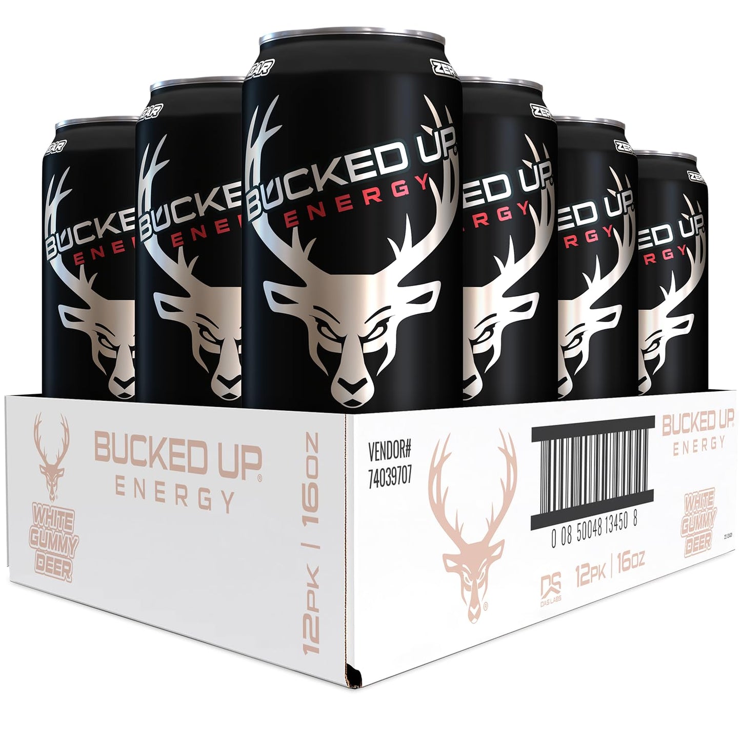 Bucked Up Energy Drink 300mg (Blood Raz) (12 CT)
