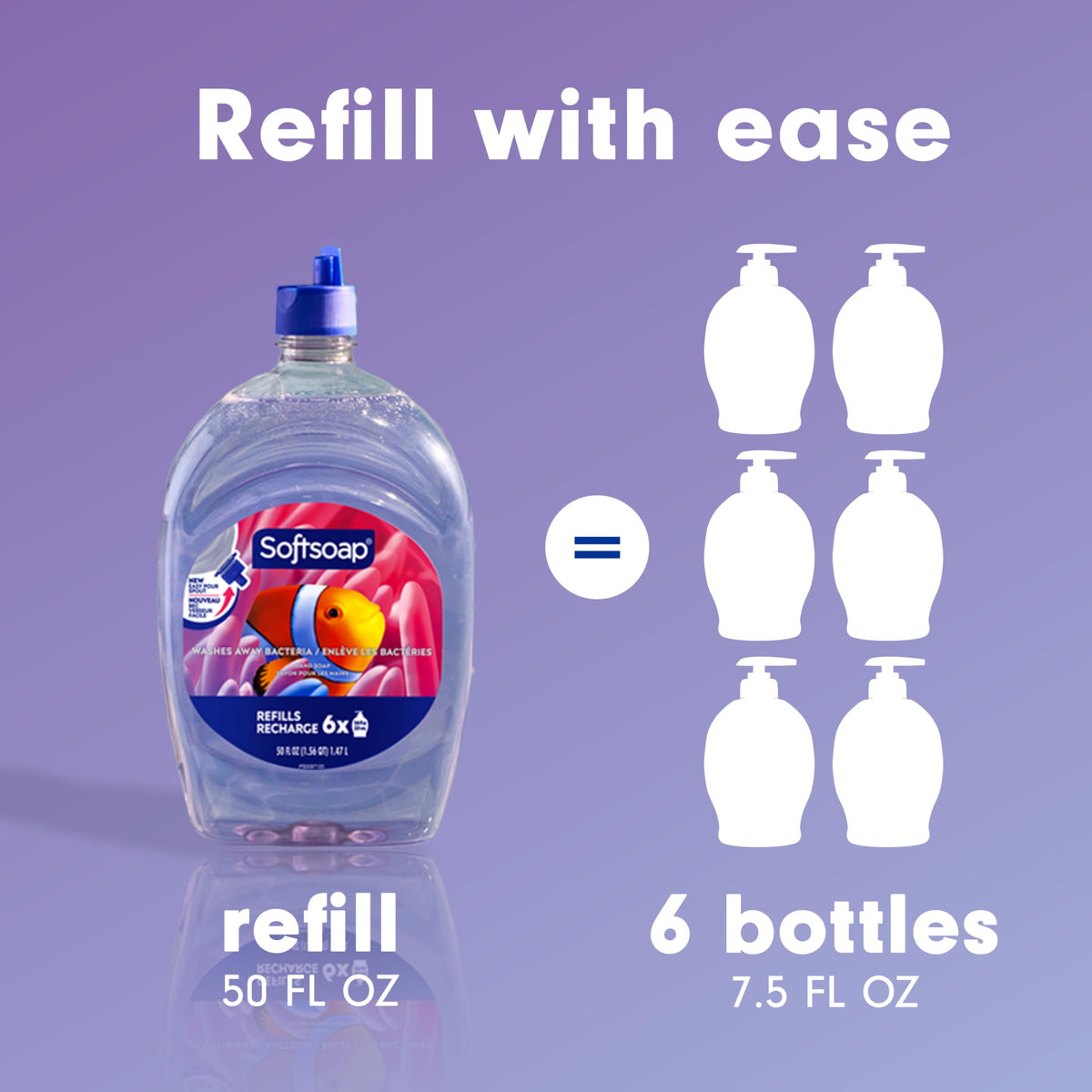 Softsoap Aquarium Liquid Hand Soap, 1.47 L Refill Softsoap