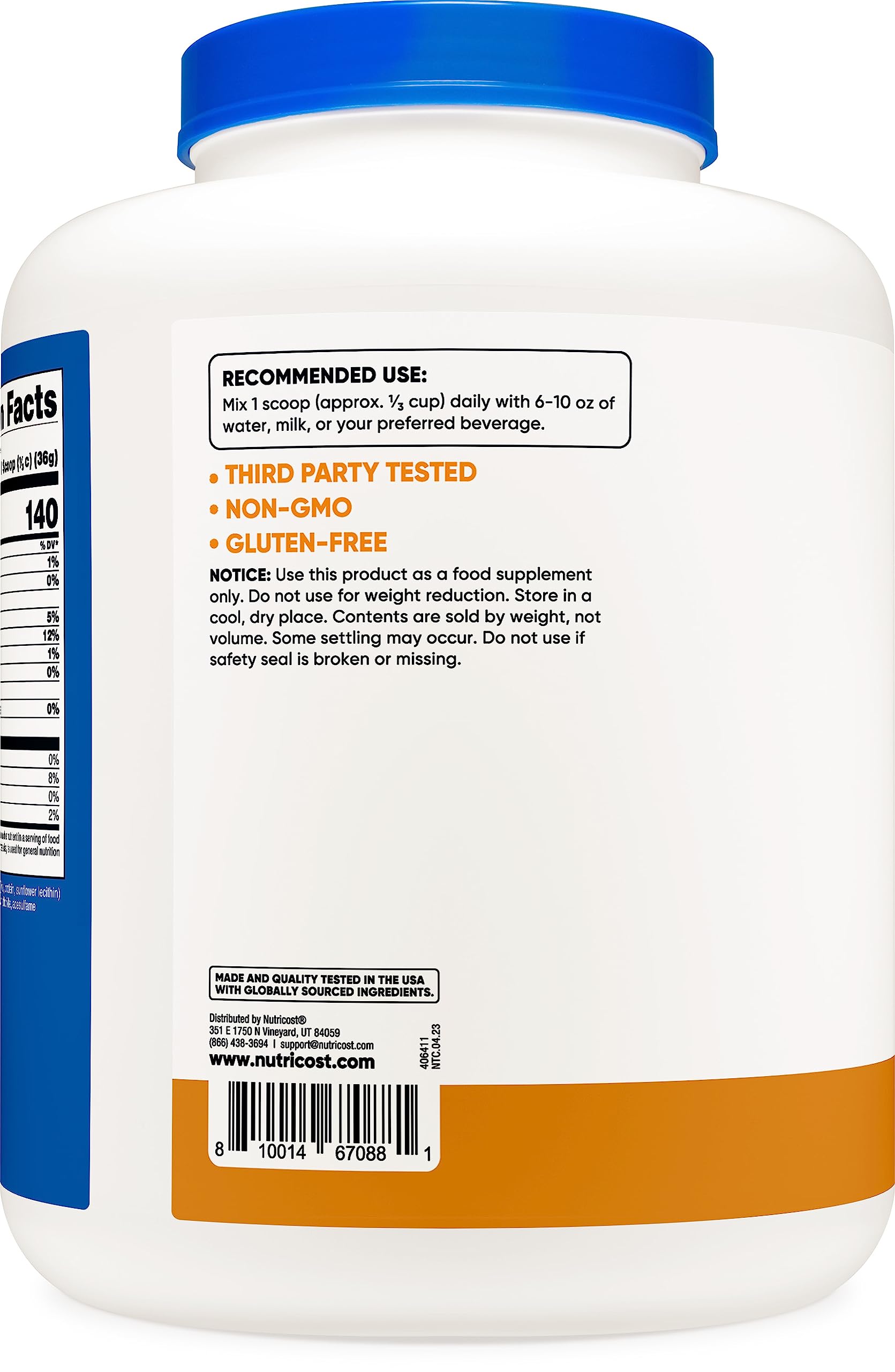 Nutricost Whey Protein Isolate (Salted Caramel, 5LBS) Nutricost buy australia supplements