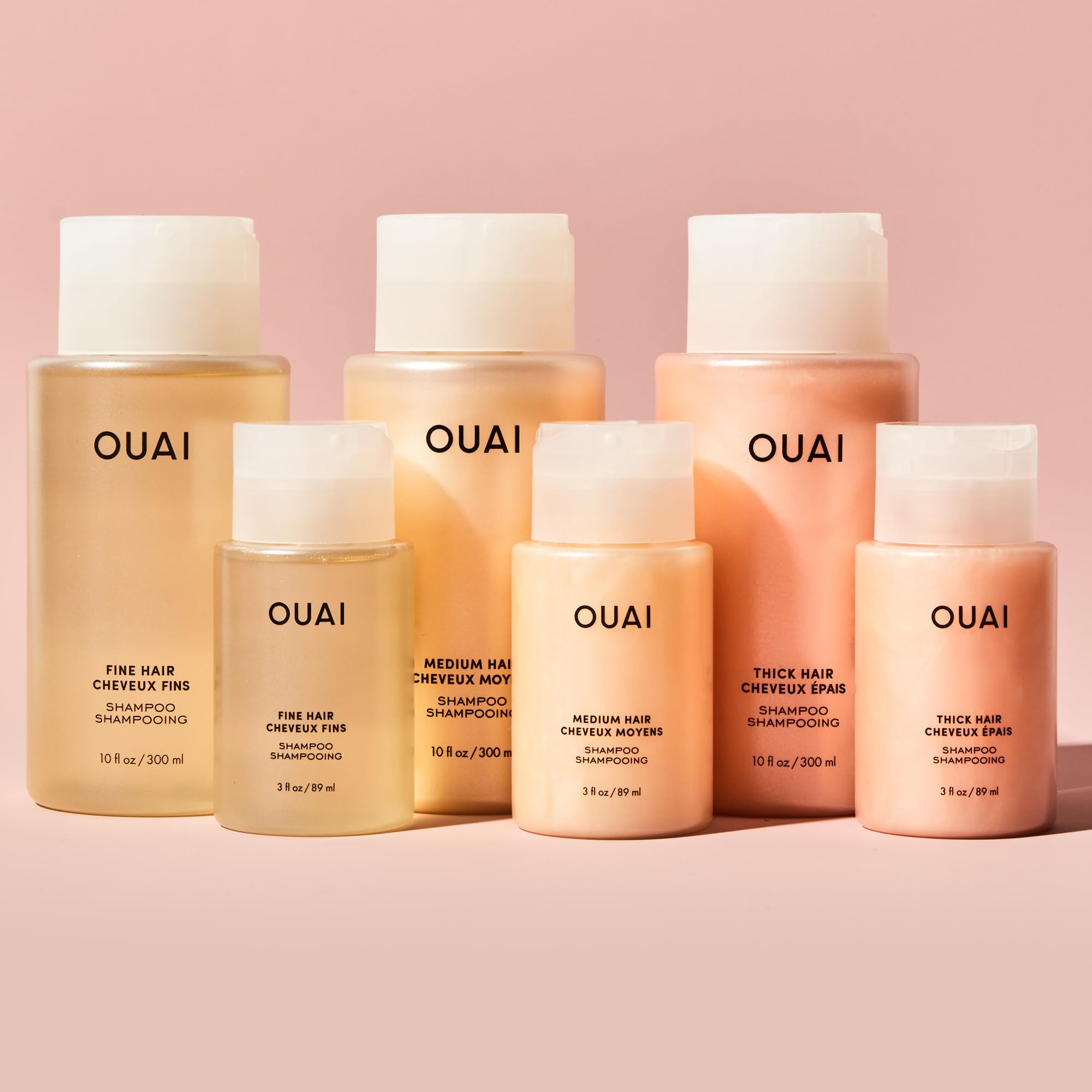 OUAI Thick Shampoo Travel Size - Moisturizing Shampoo with Keratin, Marshmallow Root, Shea Butter, Avocado Oil for Thick Hair - Strengthens & Hydrates - Paraben & Sulfate Free (3 Fl Oz) OUAI buy australia supplements