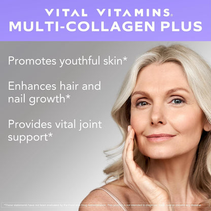 Vital Vitamins Multi Collagen Complex Plus + NAD+ Supplement Gsupps Australia
