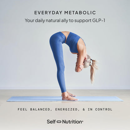 SELF NUTRITION Natural Supplement for Women – Third-Party Tested - Metabolism & Appetite Support with Berberine, Green Tea, Cinnamon & Resveratrol SELF NUTRITION