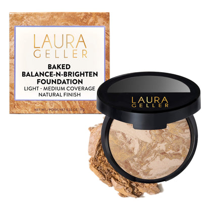 LAURA GELLER Baked Balance-n-Brighten Powder Foundation – Medium LAURA GELLER NEW YORK