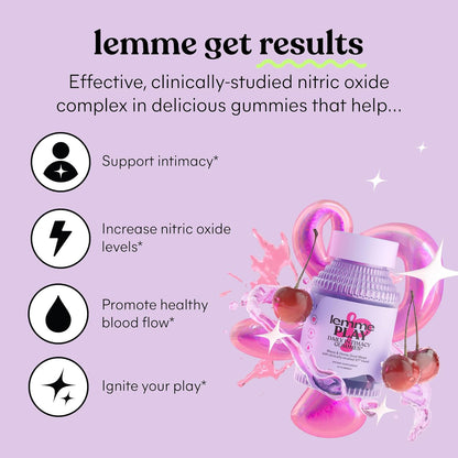 Lemme Purr & Play Bundle - Daily Intimacy Gummies and Vaginal Probiotic Gummies for Women (60ct Each)