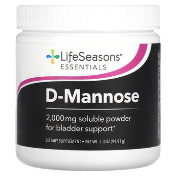 LifeSeasons D-Mannose Powder - Fast-Acting UTI Relief - Urinary Tract Health Supplement - Supports Healthy Levels of Microflora & Eases Bladder Discomfort - 45 Servings LifeSeasons buy australia supplements