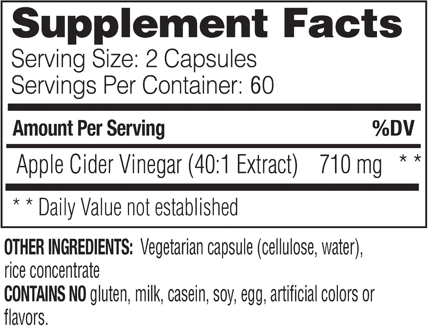 Enzymedica Apple Cider Vinegar Supplement for Men & Women - Apple Cider Vinegar Capsules with Mother, Raw & Unfiltered, Gut Health & Digestive Support, Gluten Free ACV, Vegan, Non-GMO - 120 Count Gsupps Australia