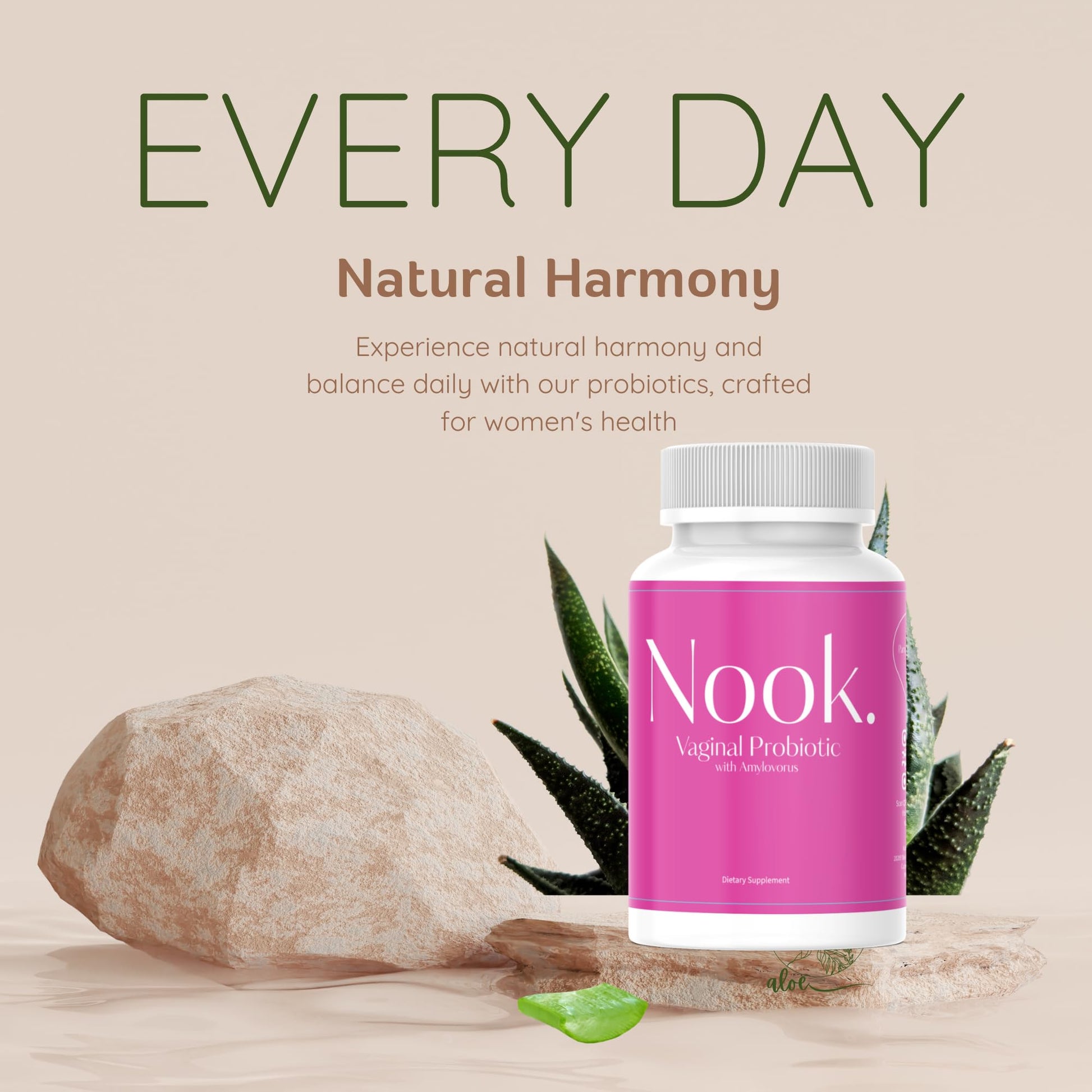 Nook Vaginal Probiotics for Women - pH Balance & Odor Control Feminine Health Supplements Nook buy australia supplements