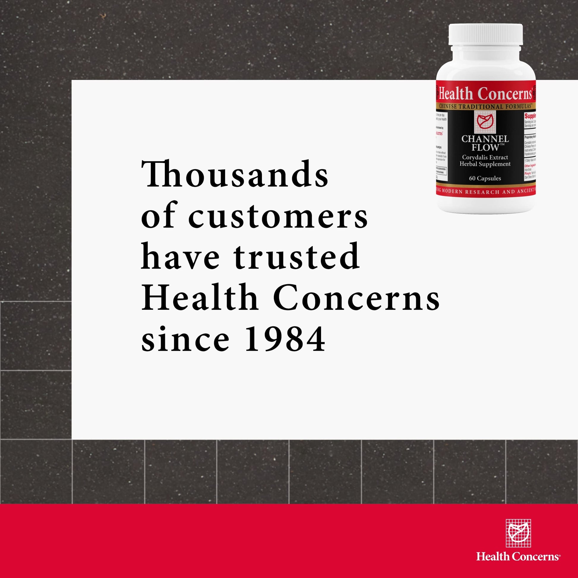 Health Concerns Channel Flow – Muscle Relaxation & Pain Support Supplement for Men & Women – Corydalis Root Extract – Chinese Herbal Formula for Headaches, Joint & Menstrual Discomfort – 60 Capsules Health Concerns buy australia supplements