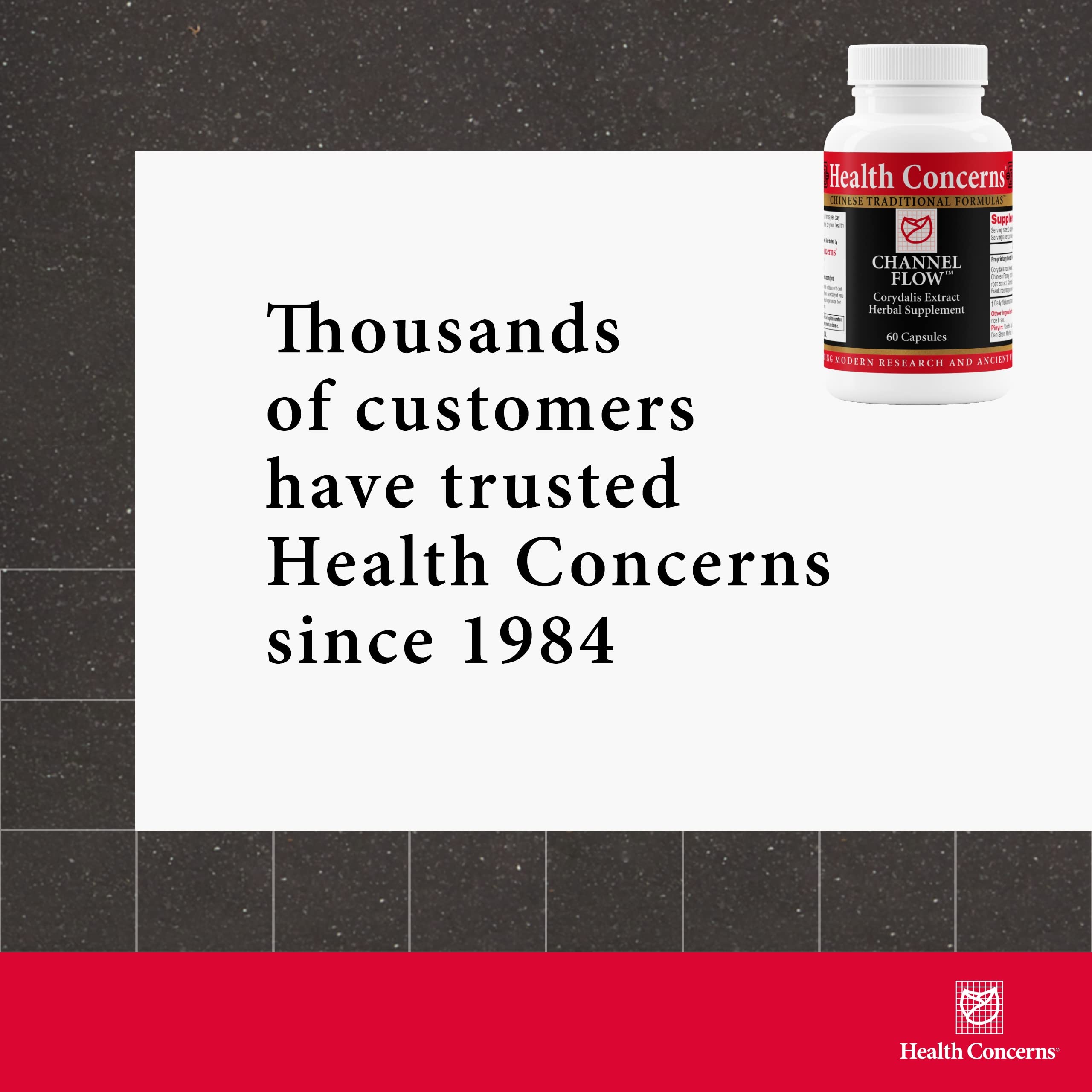 Health Concerns Channel Flow – Muscle Relaxation & Pain Support Supplement for Men & Women – Corydalis Root Extract – Chinese Herbal Formula for Headaches, Joint & Menstrual Discomfort – 60 Capsules Health Concerns buy australia supplements