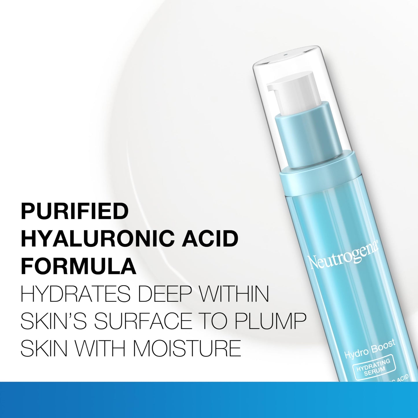 Neutrogena Hydro Boost Hydrating Hyaluronic Acid Face & Neck Serum, Fast-Absorbing Neutrogena