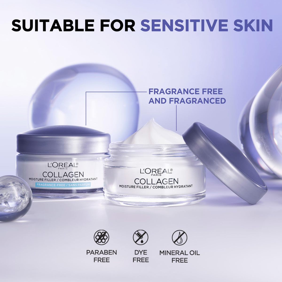 L’Oreal Paris Collagen Daily Face Moisturizer, Anti Aging Face Cream to Reduce Wrinkles and Provide Intense Hydration, 1.7 oz L'Oreal Paris
