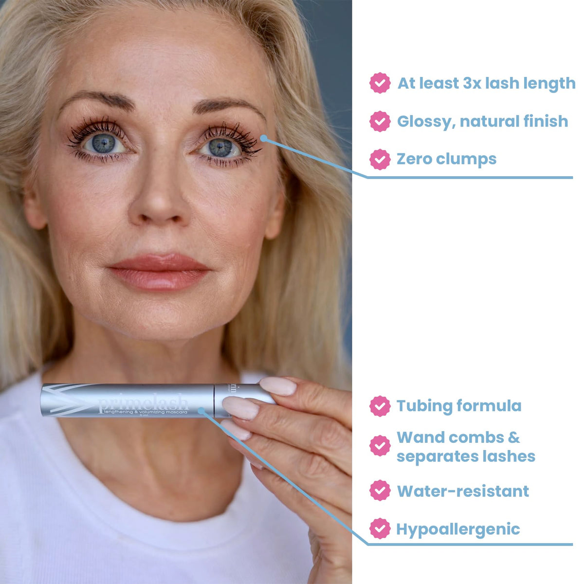 Prime Prometics PrimeLash Mascara for Older Woman (Black) PRIME PROMETICS