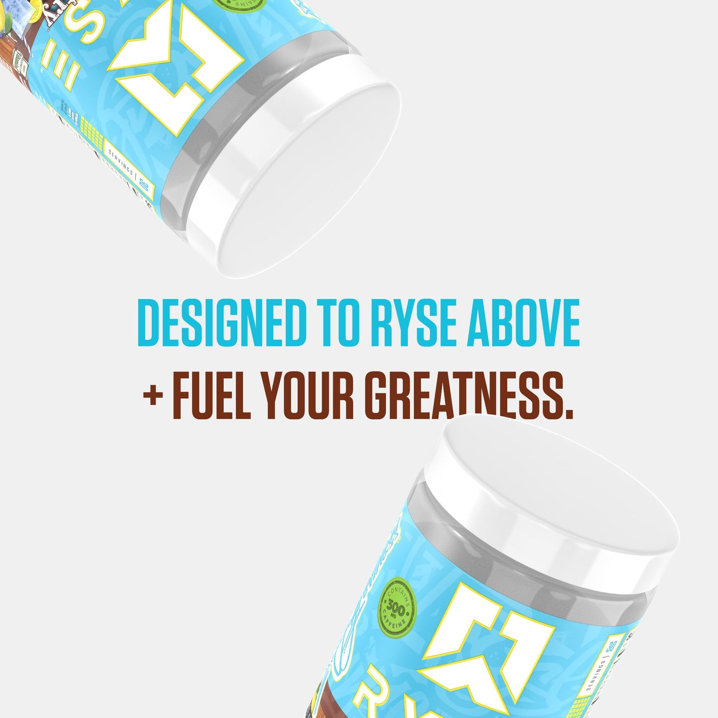 RYSE Loaded Pre Workout Powder - Strawberry Squeeze - Daily Pre-Workout for Men & Women with 390mg Caffeine, Beta Alanine, and Citrulline for Pump, Focus, and Energy - 30 Servings