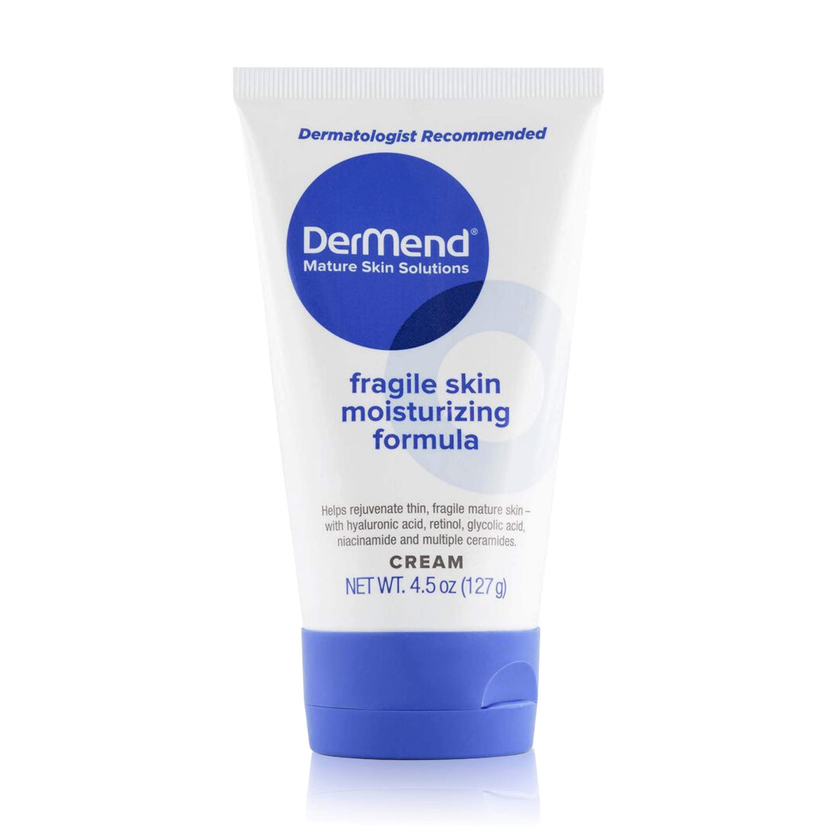 DerMend Fragile Skin Moisturizer 4.5 oz - Firms Aging Skin & Mature Skin Dermend