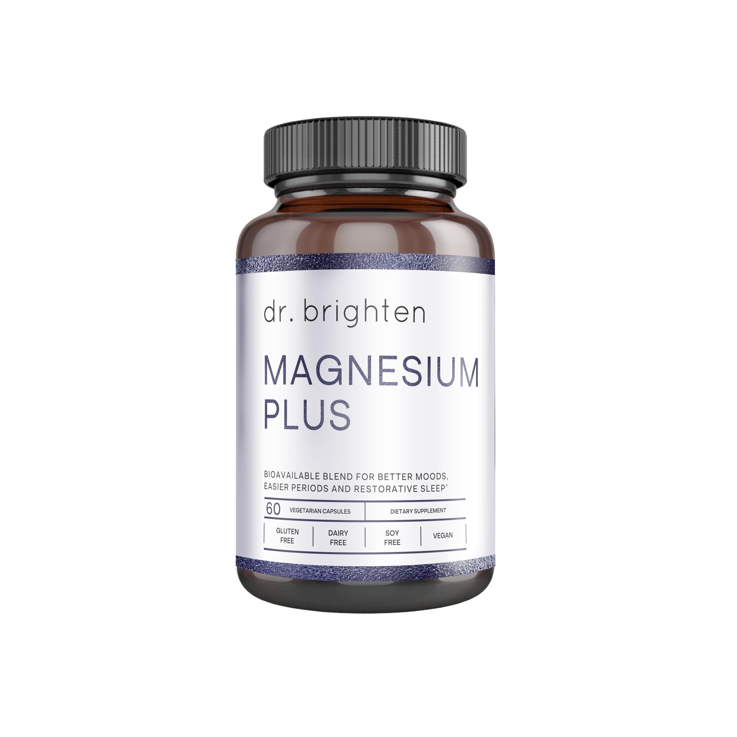 Dr. Brighten Magnesium Plus (as Magnesium Bi-glyncinate) - Beneficial in Maintaining a Healthy Mood, Sleep, Hormone Balance and Reducing Symptoms of PMS and Menstrual Cramps Dr. Brighten buy australia supplements