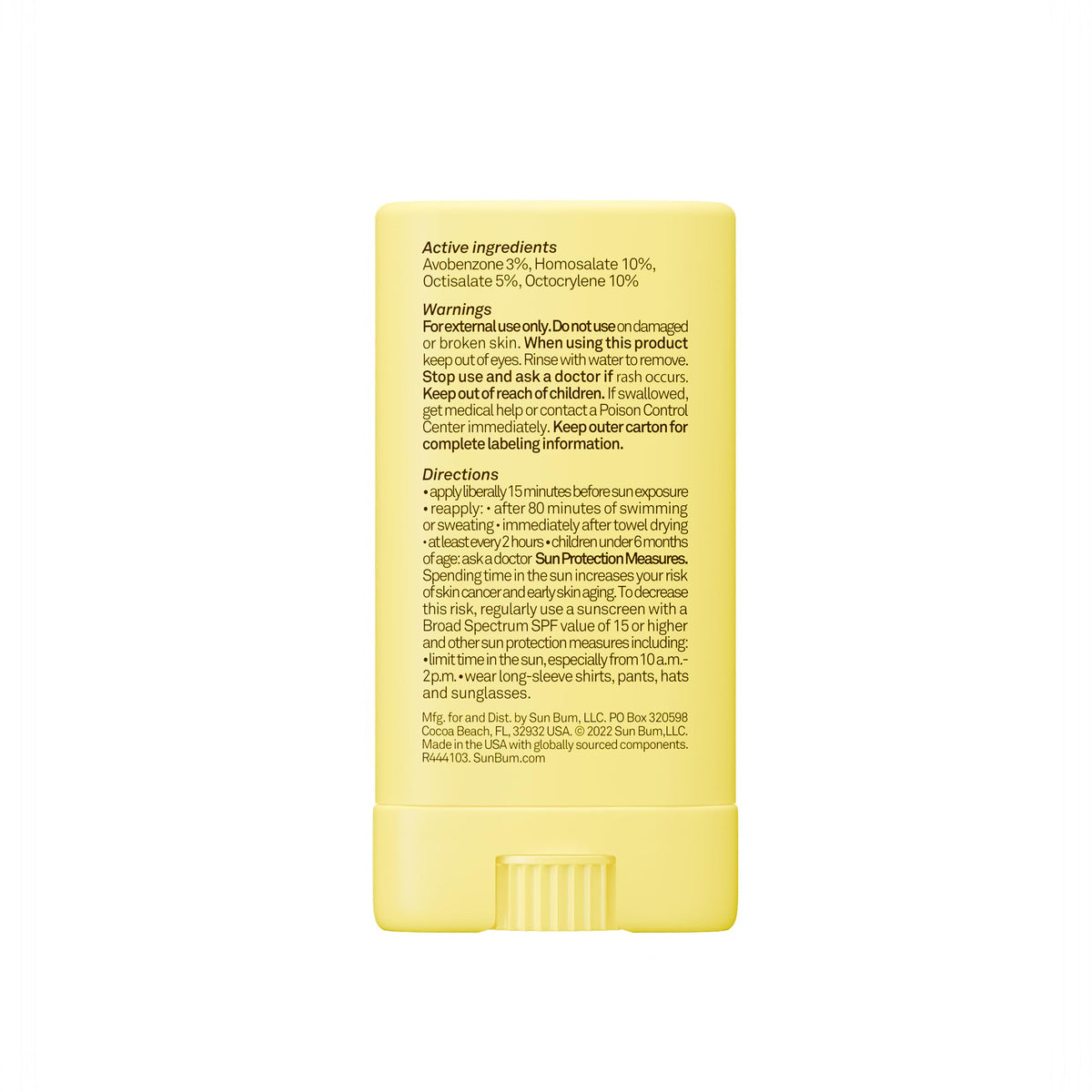 Sun Bum Kids SPF 50 Clear Face Stick Sunscreen - Travel Size, 0.53 oz Sun Bum