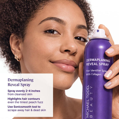 Michael Todd Beauty Sonicsmooth Hair Identifier Dermaplane Spray MICHAEL TODD