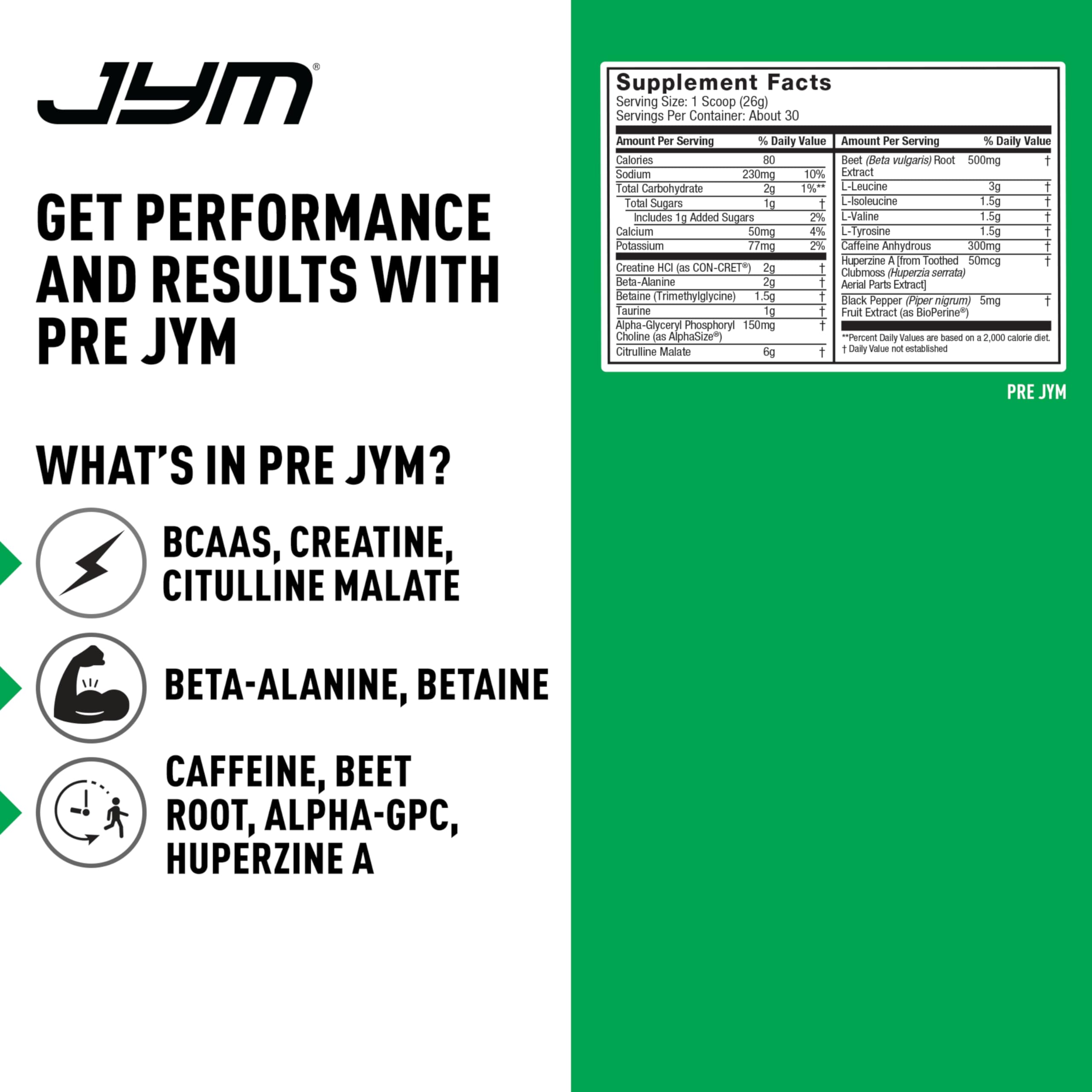 JYM Supplement Science Pre JYM Pineapple Strawberry Pre Workout Powder for Men & Women, BCAAs, Nootropics, Creatine HCI, Citrulline, Beta-Alanin JYM Supplement Science buy australia supplements