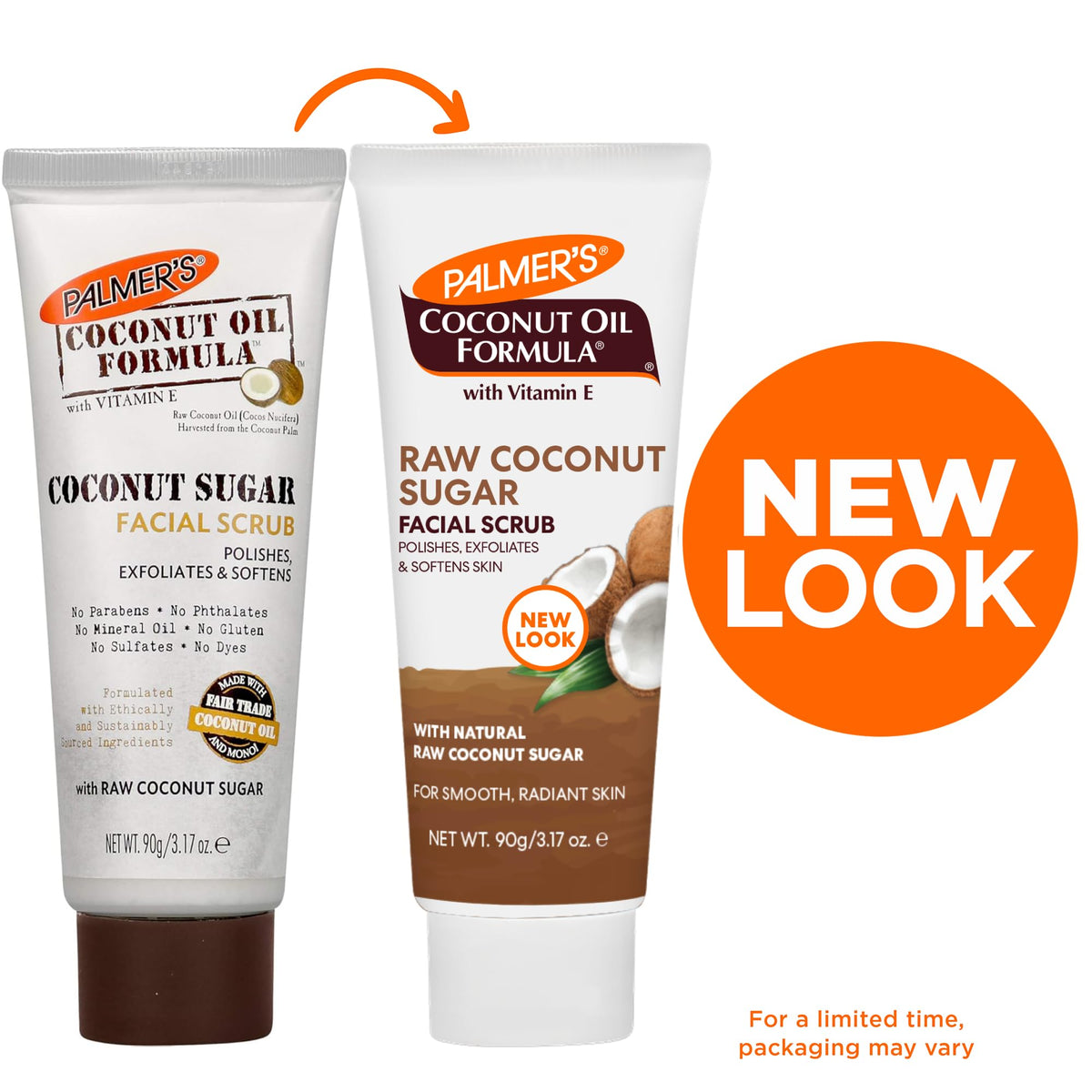 Palmer's Coconut Sugar Facial Scrub Exfoliator with Chamomile (3.17 Oz) Palmer's