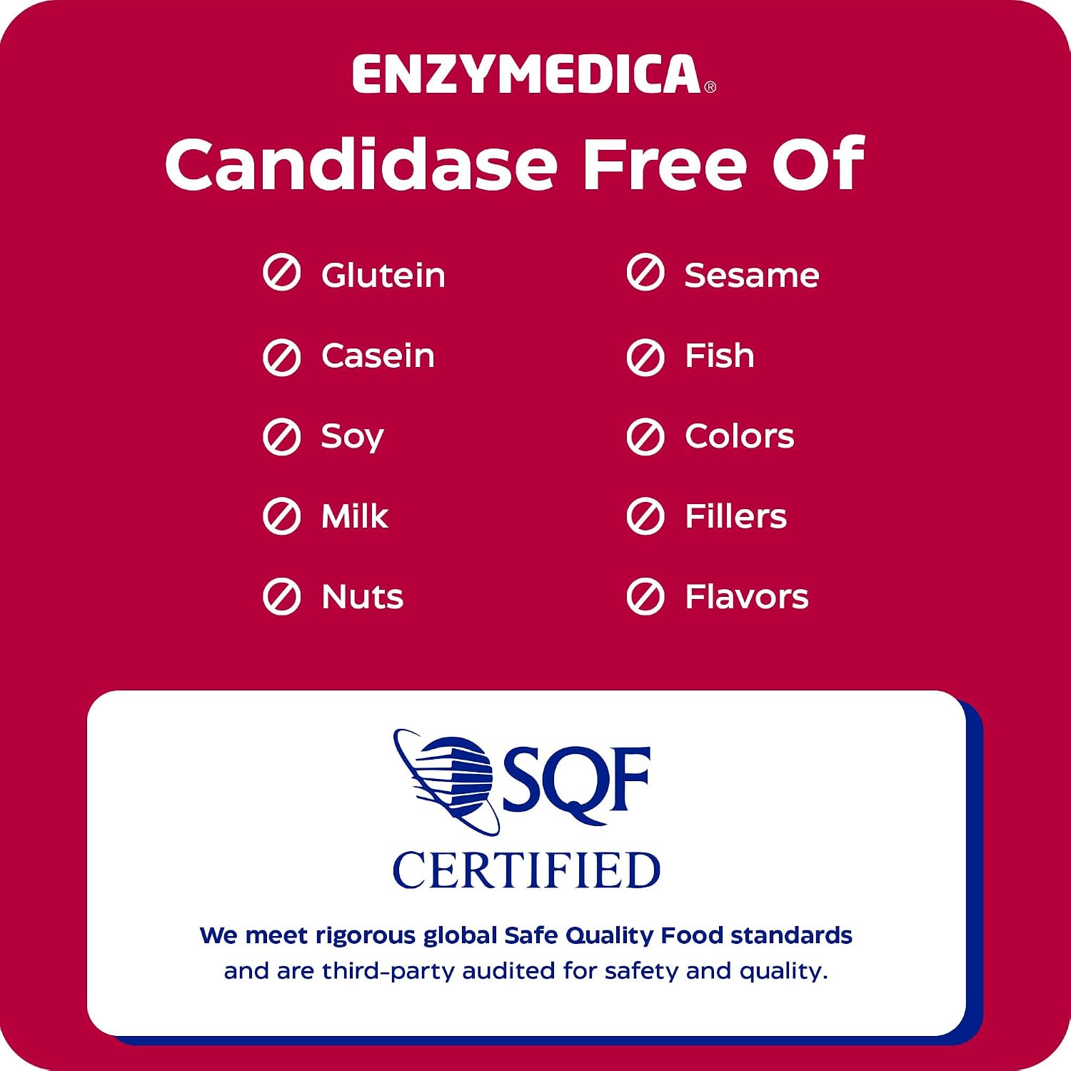Enzymedica Candidase, Enzymes for Gentle Cleansing Support for Men & Women, Blended for Gut & Microbiome Health with Cellulase and Protease, 42 Count Gsupps Australia