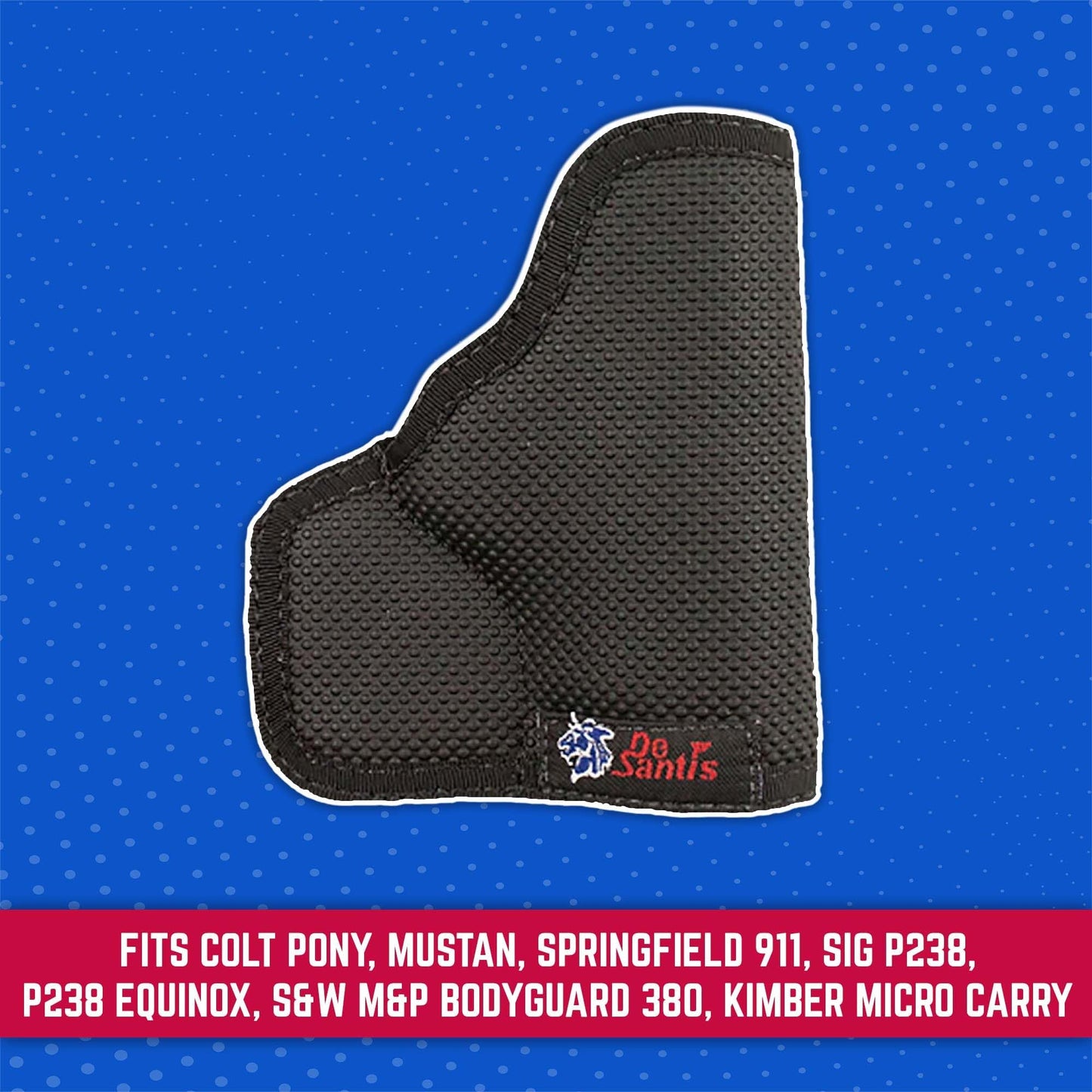 DeSantis Nemesis - Gun Pocket Holsters for Concealed Carry, Concealed Pocket Holster for Pistols, Revolvers, Soft, Designed for Comfort & Discreet Carry, Ambidextrous Gsupps Australia