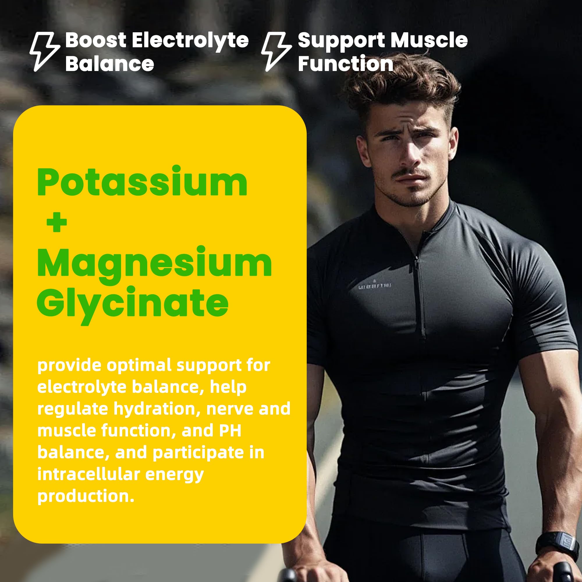 Potassium Magnesium Gummies,High Absorption Magnesium Glycinate,B6,D3,Potassium Citrate for Leg Cramps,Muscle,Electroyte for Adults Kids,Sugar-Free, 60 Gummies (Pineapple) Wekannufod buy australia supplements