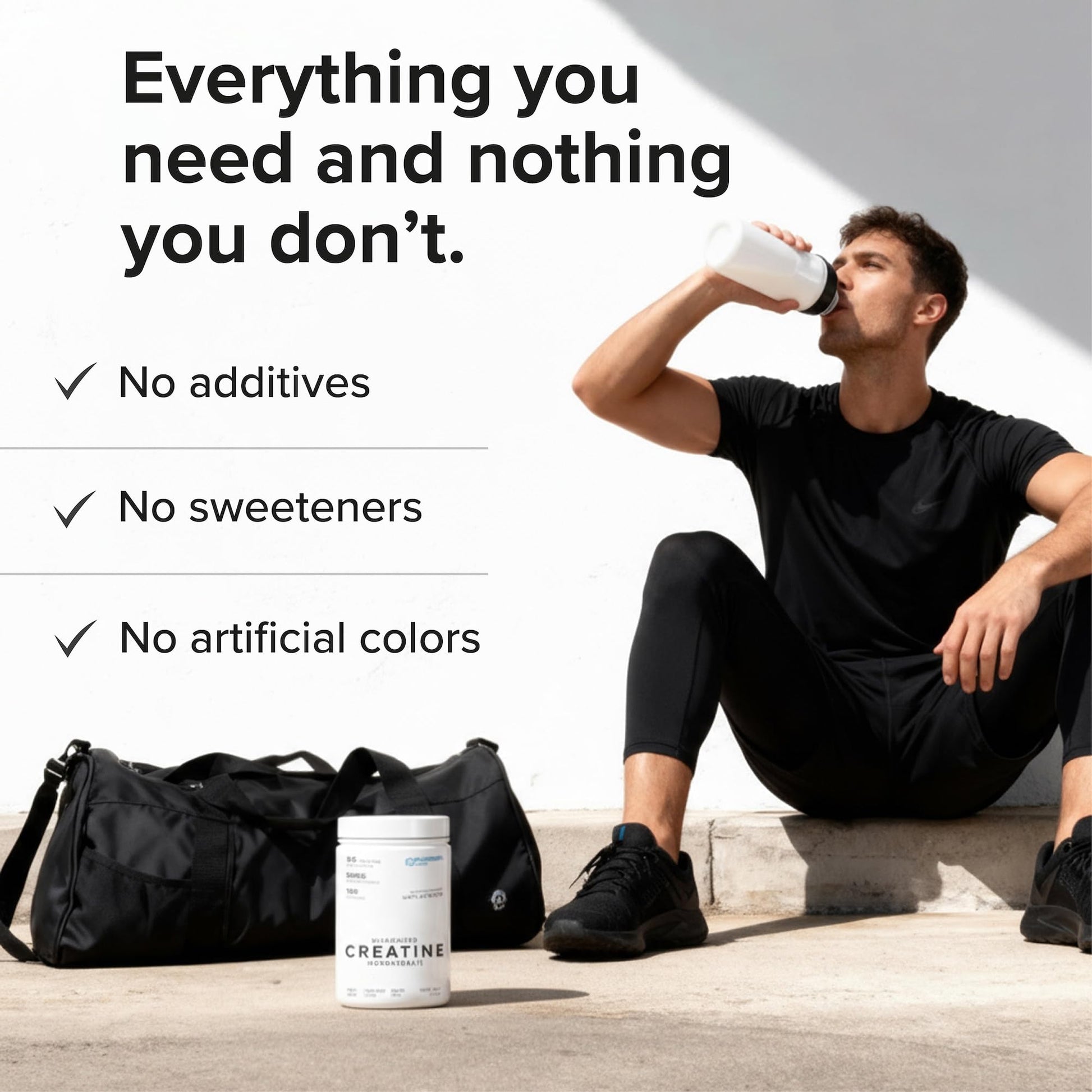 Puregen Labs Micronized Creatine Monohydrate Powder 500g – Pure, Unflavored, No Additives | 5000mg Per Serv (5g) - 100 Servings | Third Party Tested for Quality P Puregen Labs buy australia supplements