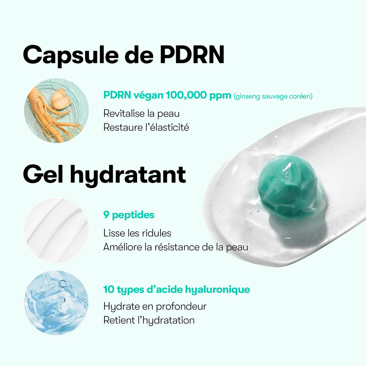 VT COSMETICS PDRN Capsule Cream 100, 1.69 fl. oz. VT COSMETICS