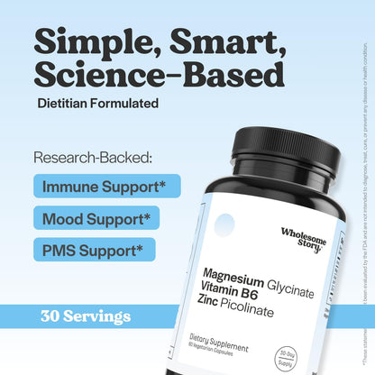 DIM + Zinc, Magnesium & VIT B6 | DIM Supplement for Women and Men with Pomegranate + Zinc Picolinate, Magnesium with Vitamin B6 | Cell & Tissue Healrh | Hormone Balance for Women | 60 & 30 Day Supply